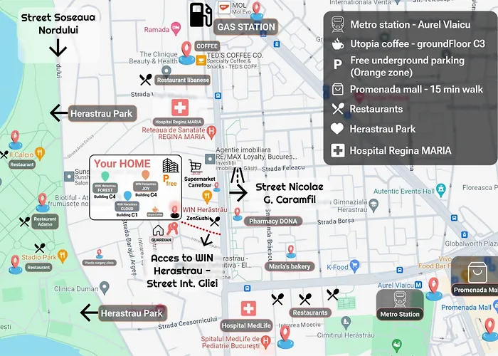 Win Herastrau Forest Διαμέρισμα